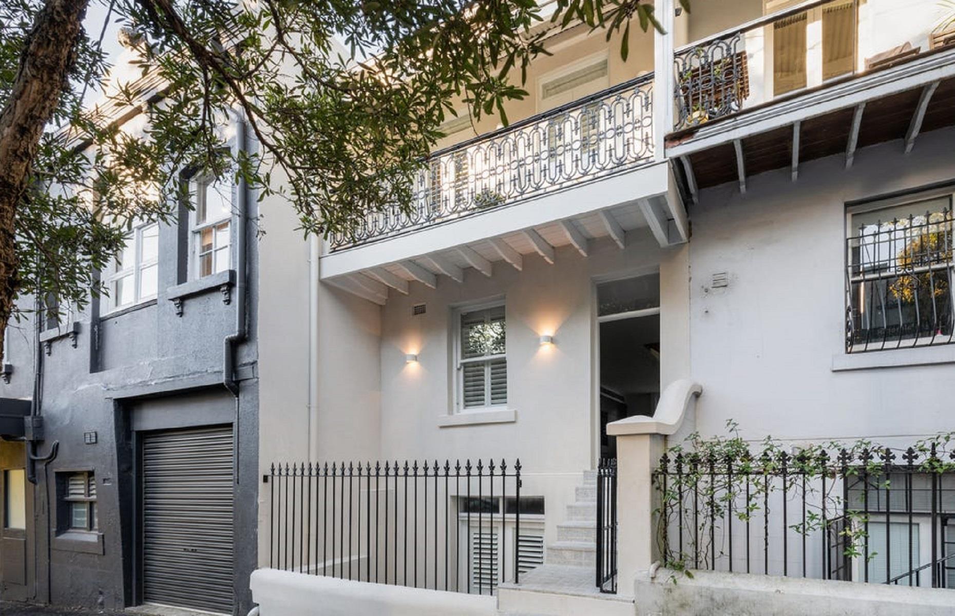 Renovated townhouse, Darlinghurst, Sydney