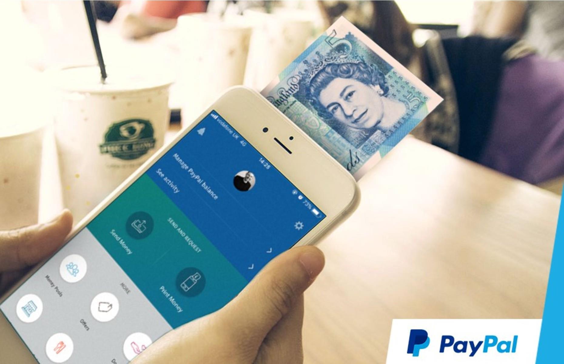 PayPal pranks with money printing app