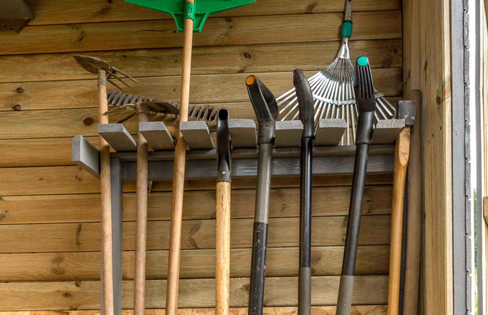 House tall garden tools