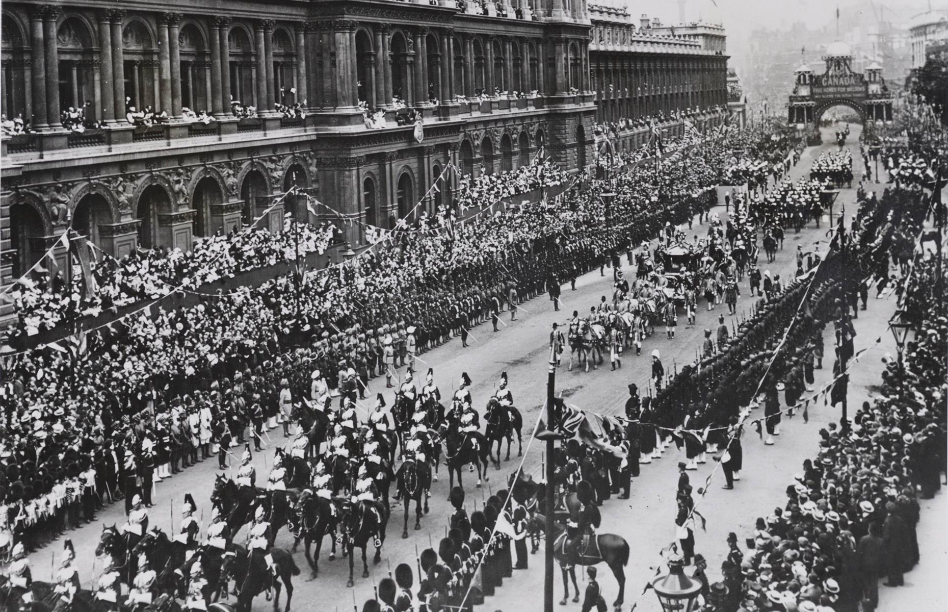 5. Edward VII’s coronation banquet, 1902