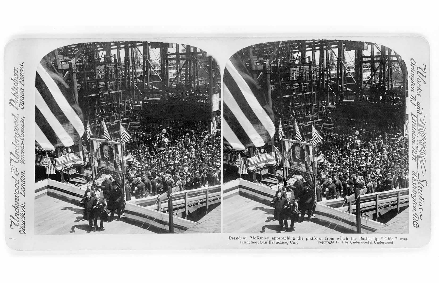 1901: William McKinley visits San Francisco