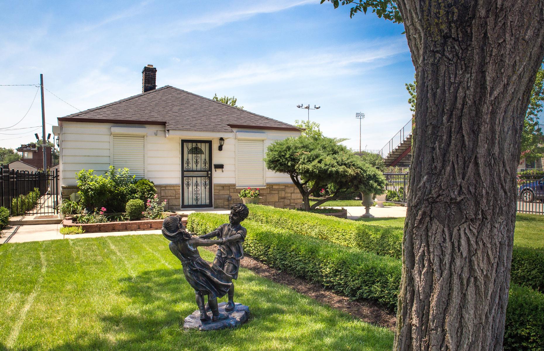 The Jackson family's first home, Gary, Indiana