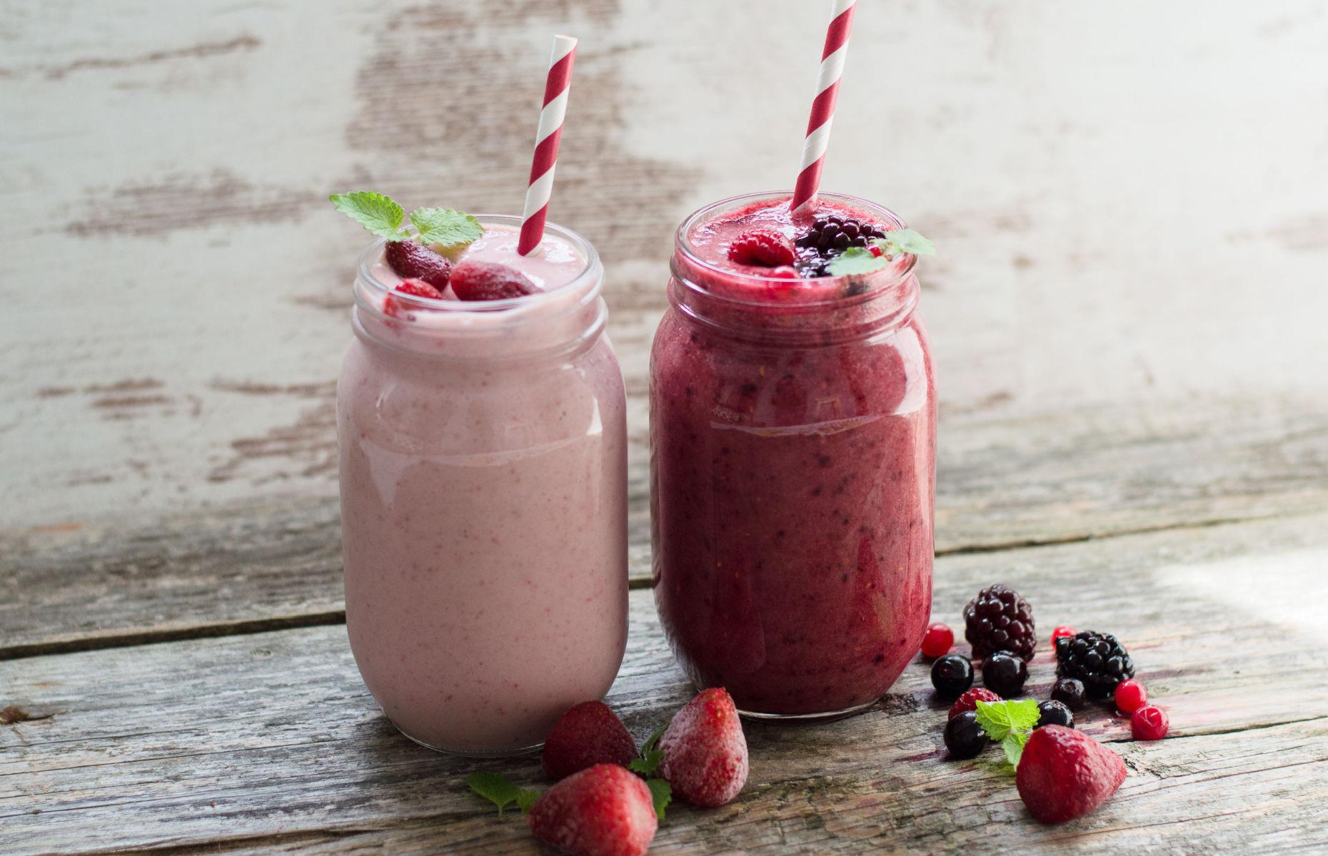 Swap fresh berries for frozen in smoothies