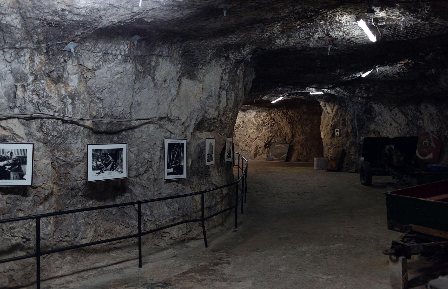 Túneles de la Segunda Guerra Mundial en el Peñón de Gibraltar, Gibraltar 