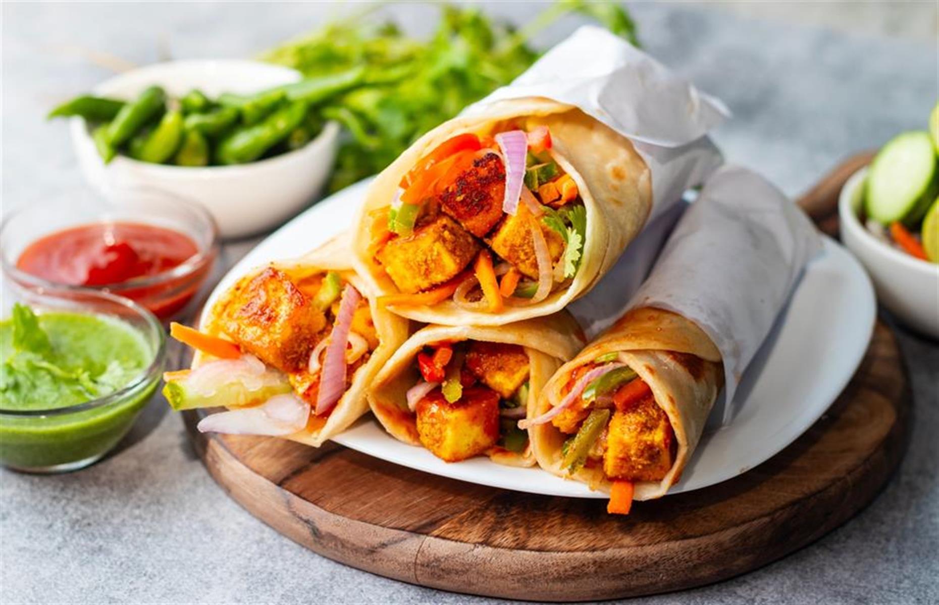 16. Kathi roll, India