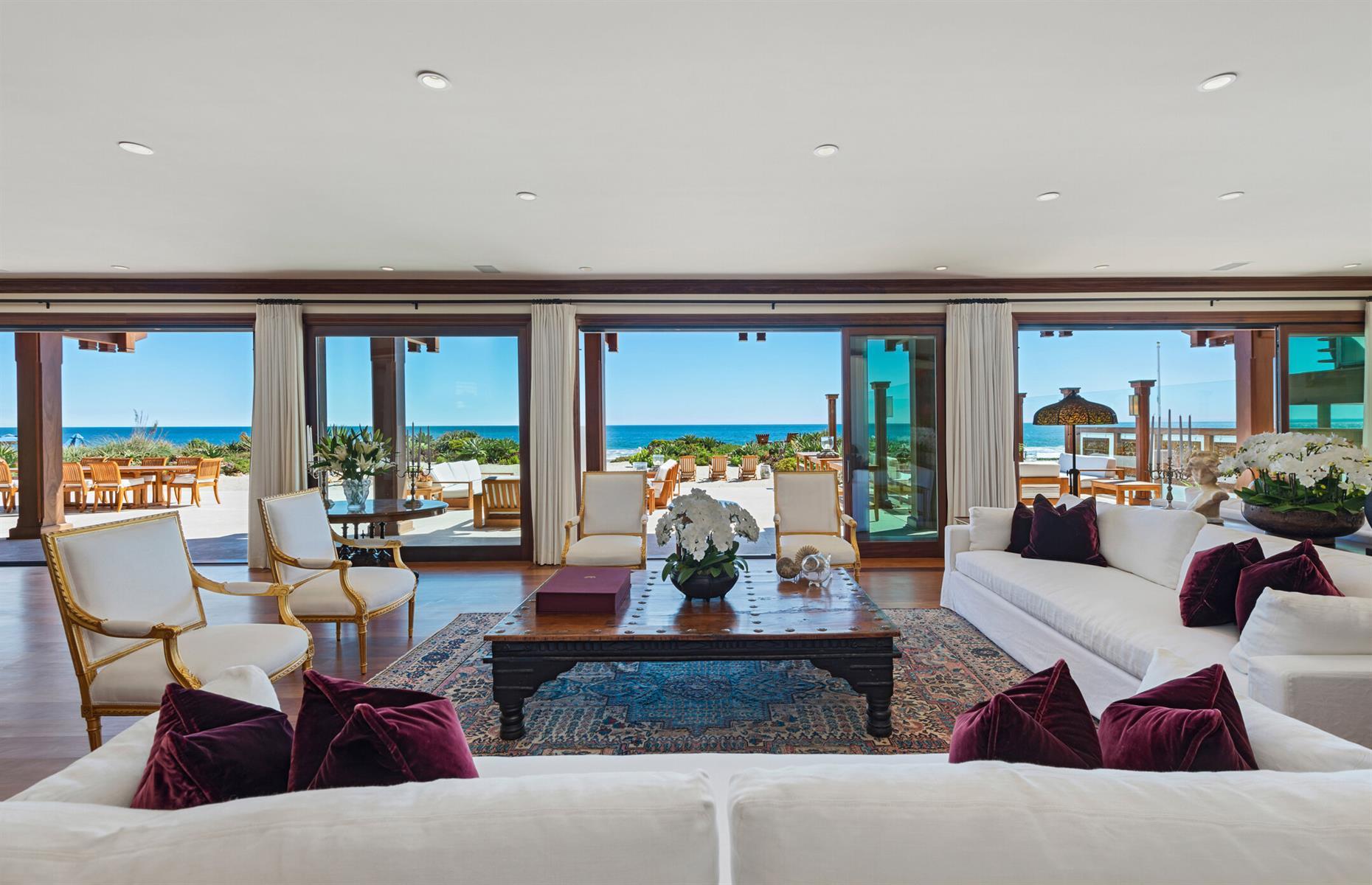 November: Pierce Brosnan's oceanfront estate