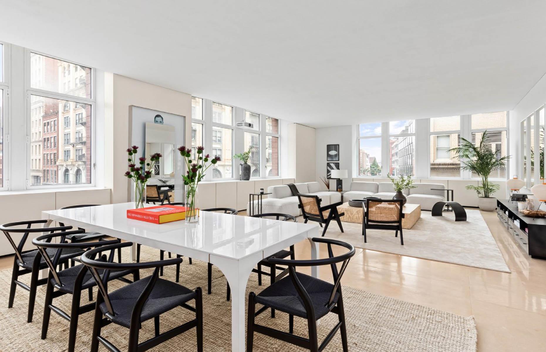 Kanye West's Soho bachelor pad
