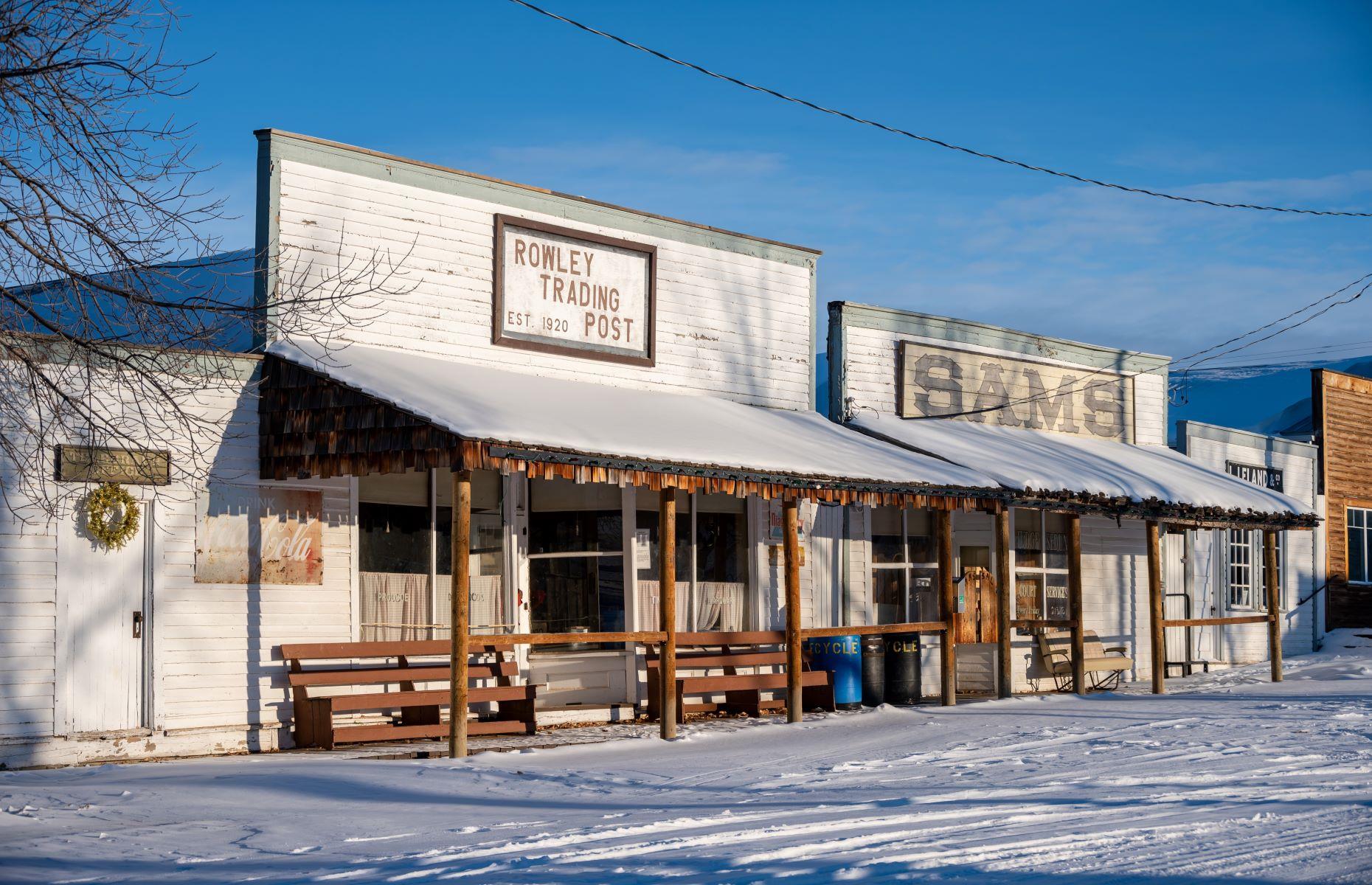 Rowley ghost town: Alberta