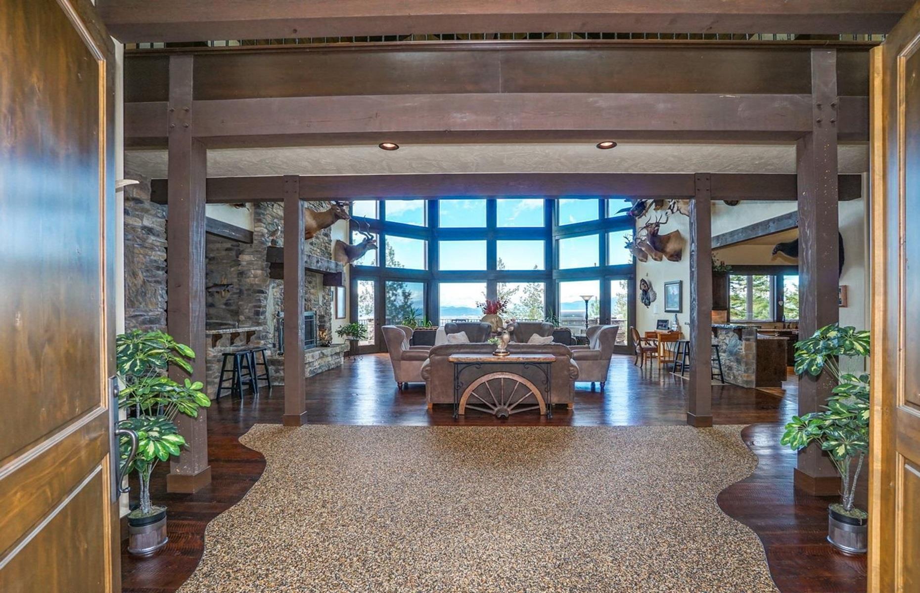 Luxury mountain home, Idaho, USA: $10.2 million (£8.1m)