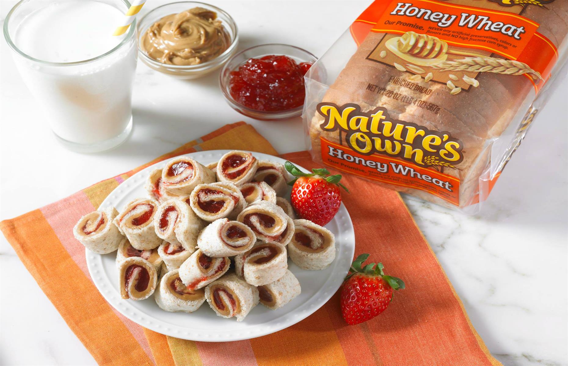 20. Nature’s Own honey wheat bread (7.8% sugar)