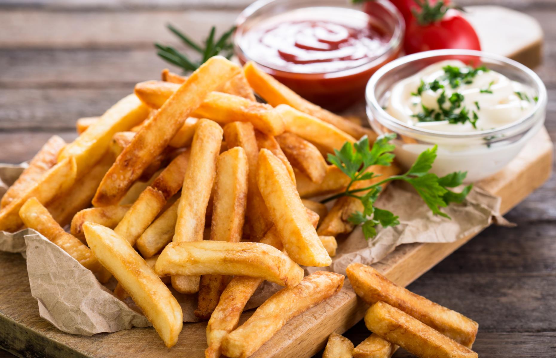 5. Make incredible potato fries