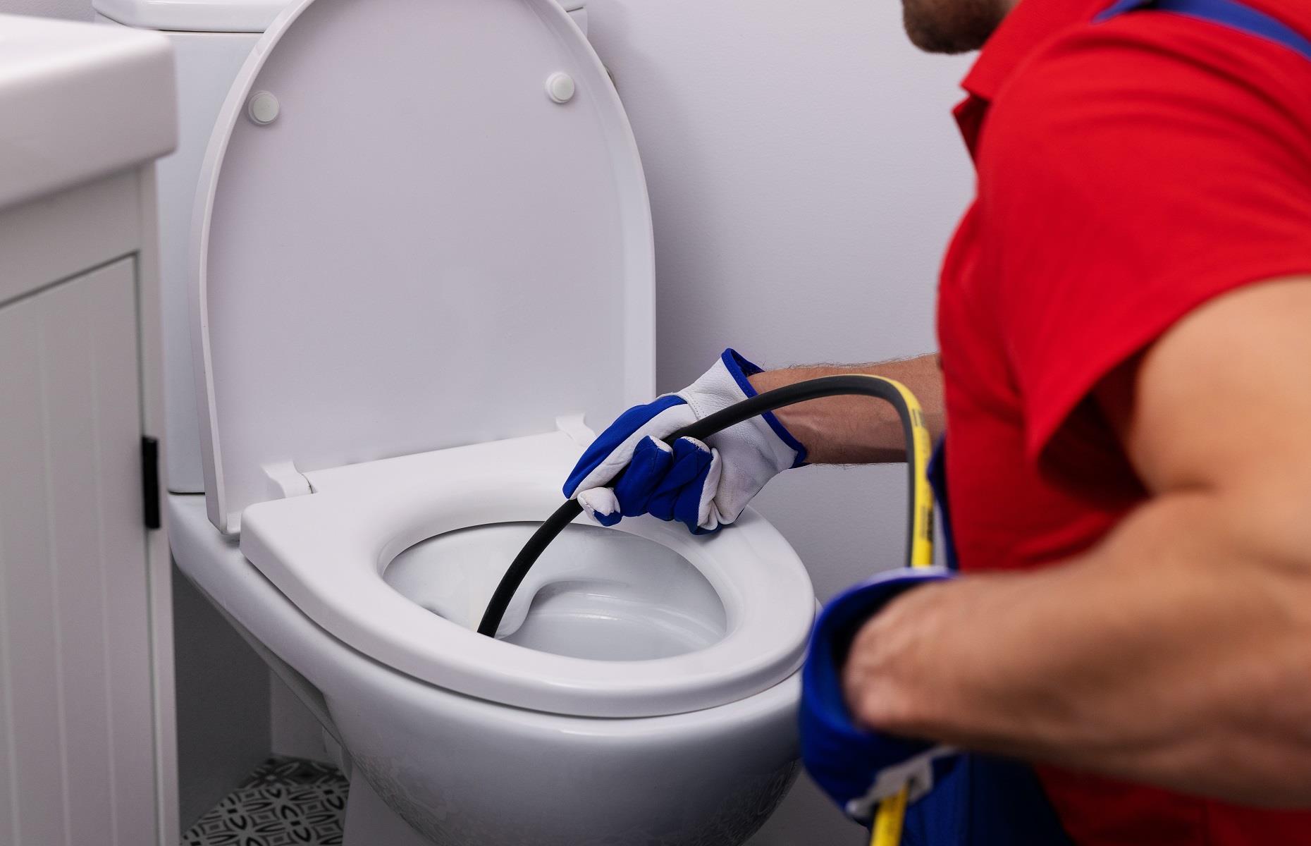 How to unblock a toilet