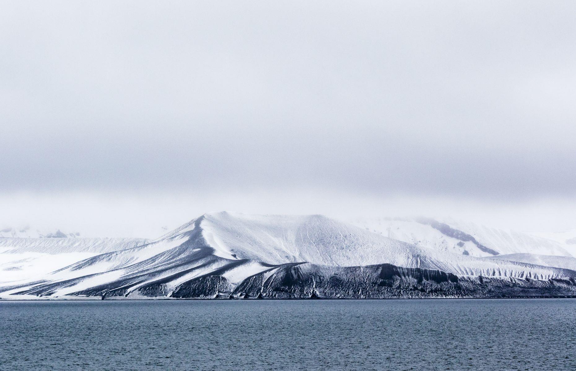 There are only two active volcanoes on the continent