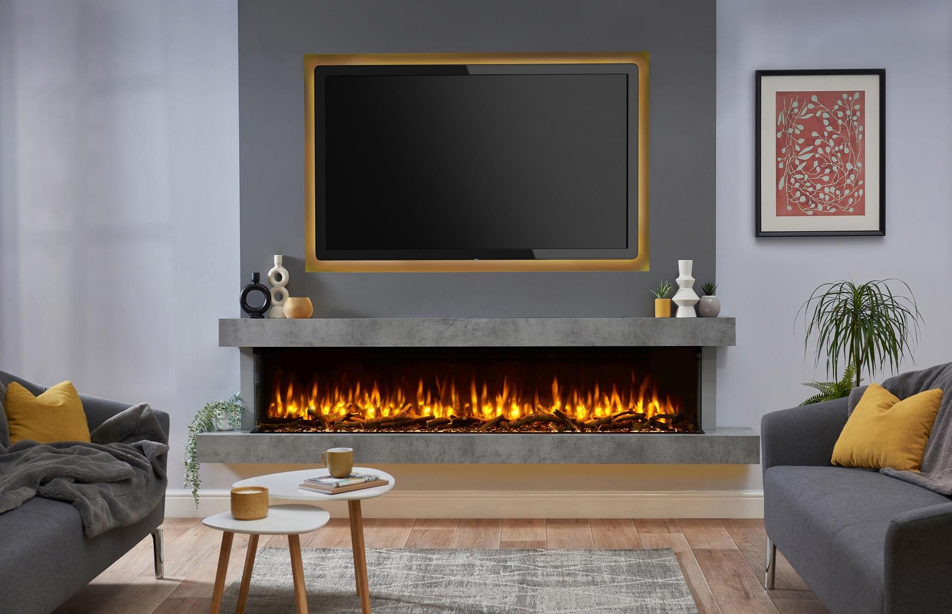 Mounting a TV above a fireplace