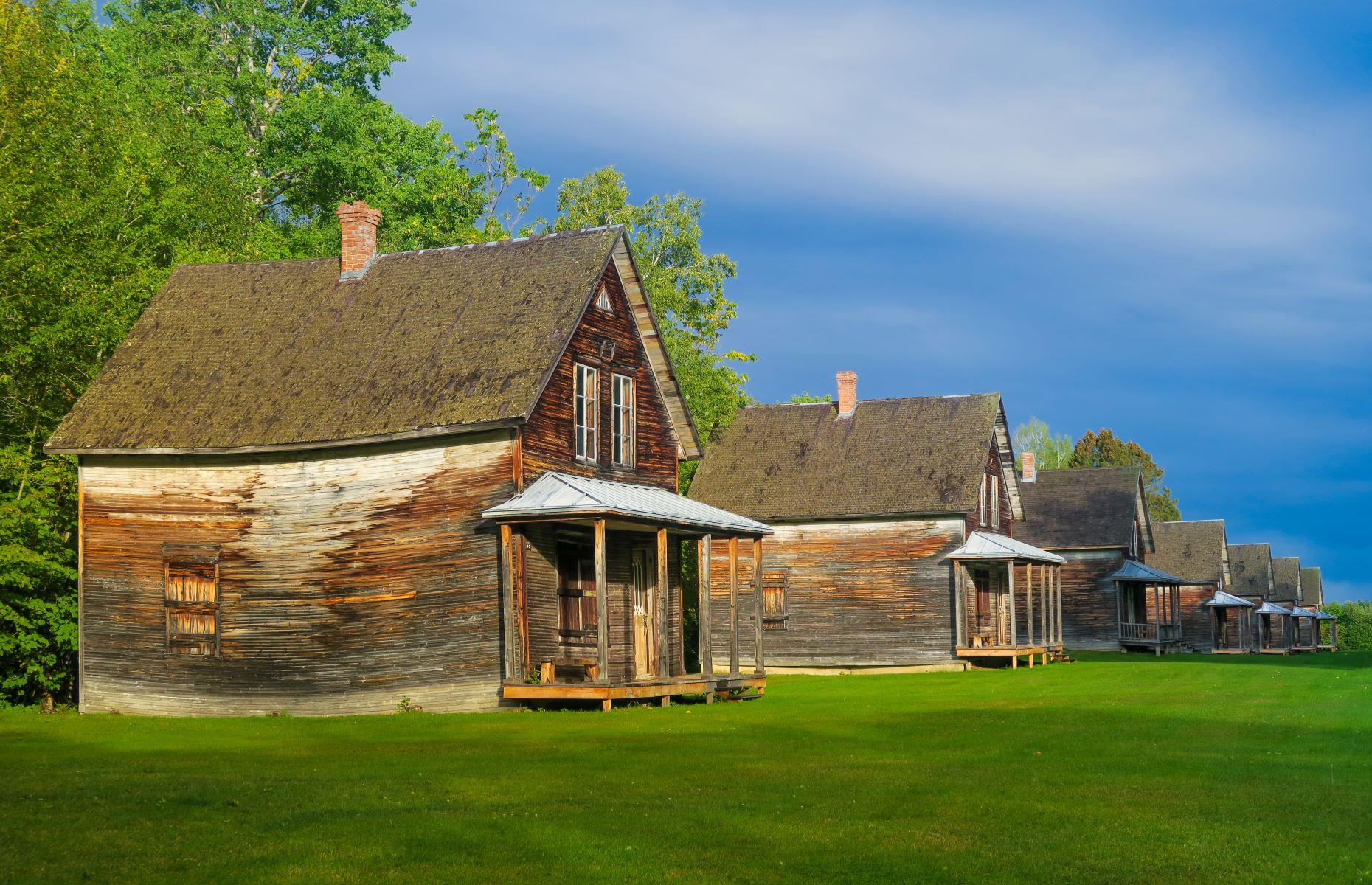 Val-Jalbert ghost town: Quebec