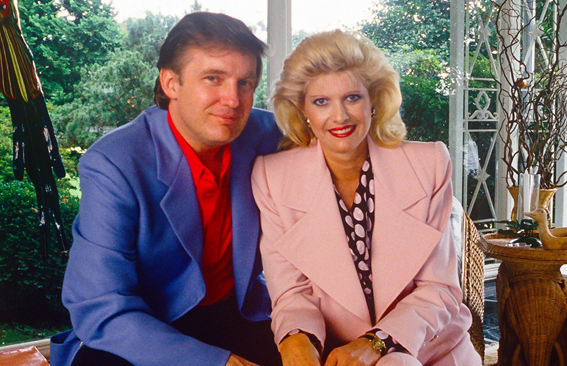 Donald and Ivana Trump