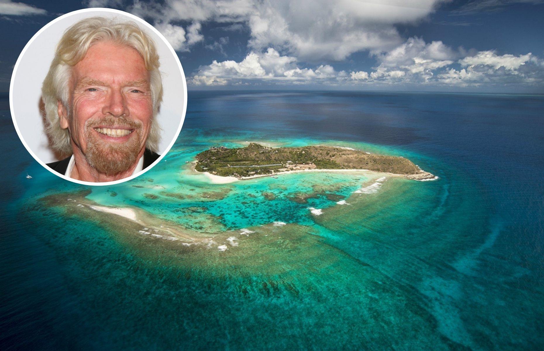 Isla Necker - Sir Richard Branson