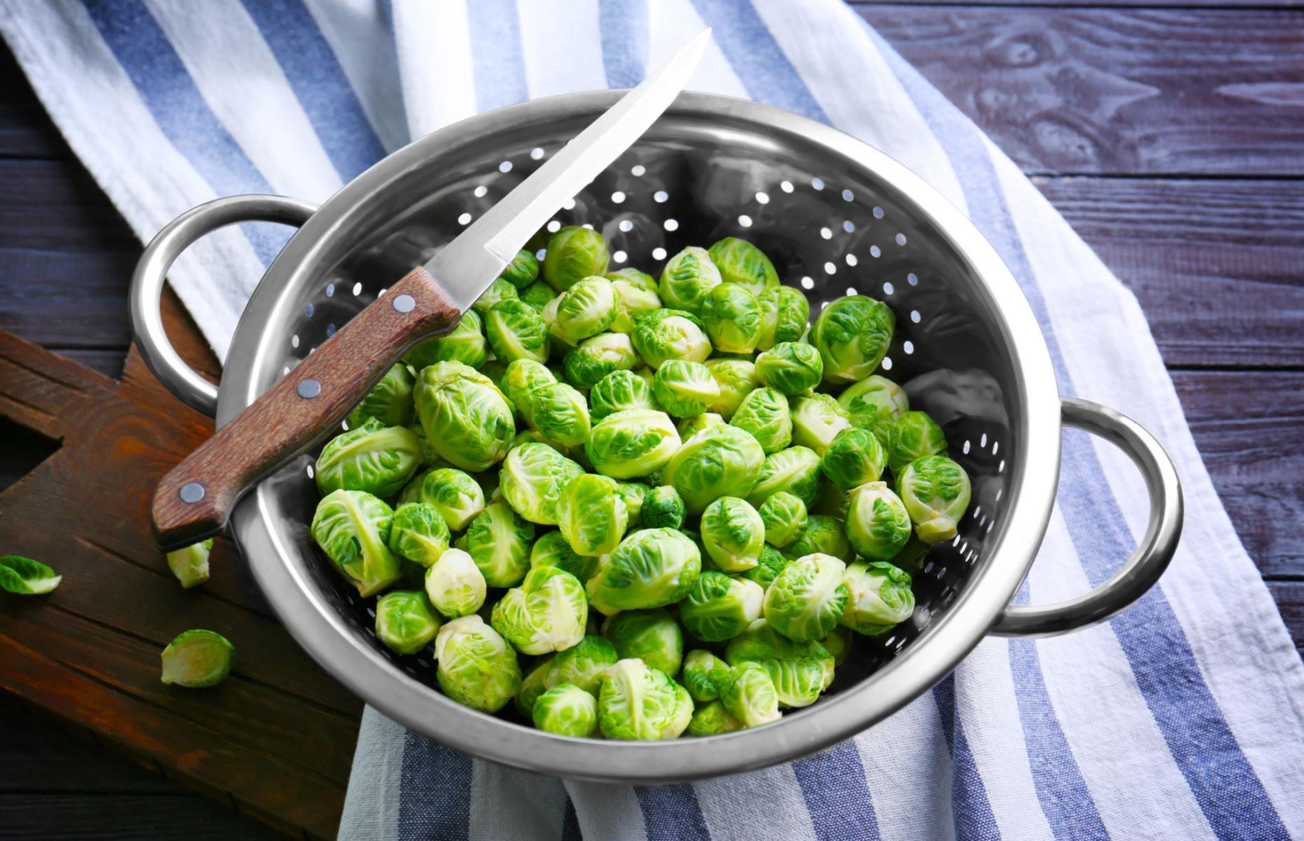 9.15am Christmas Day: prepare the vegetables