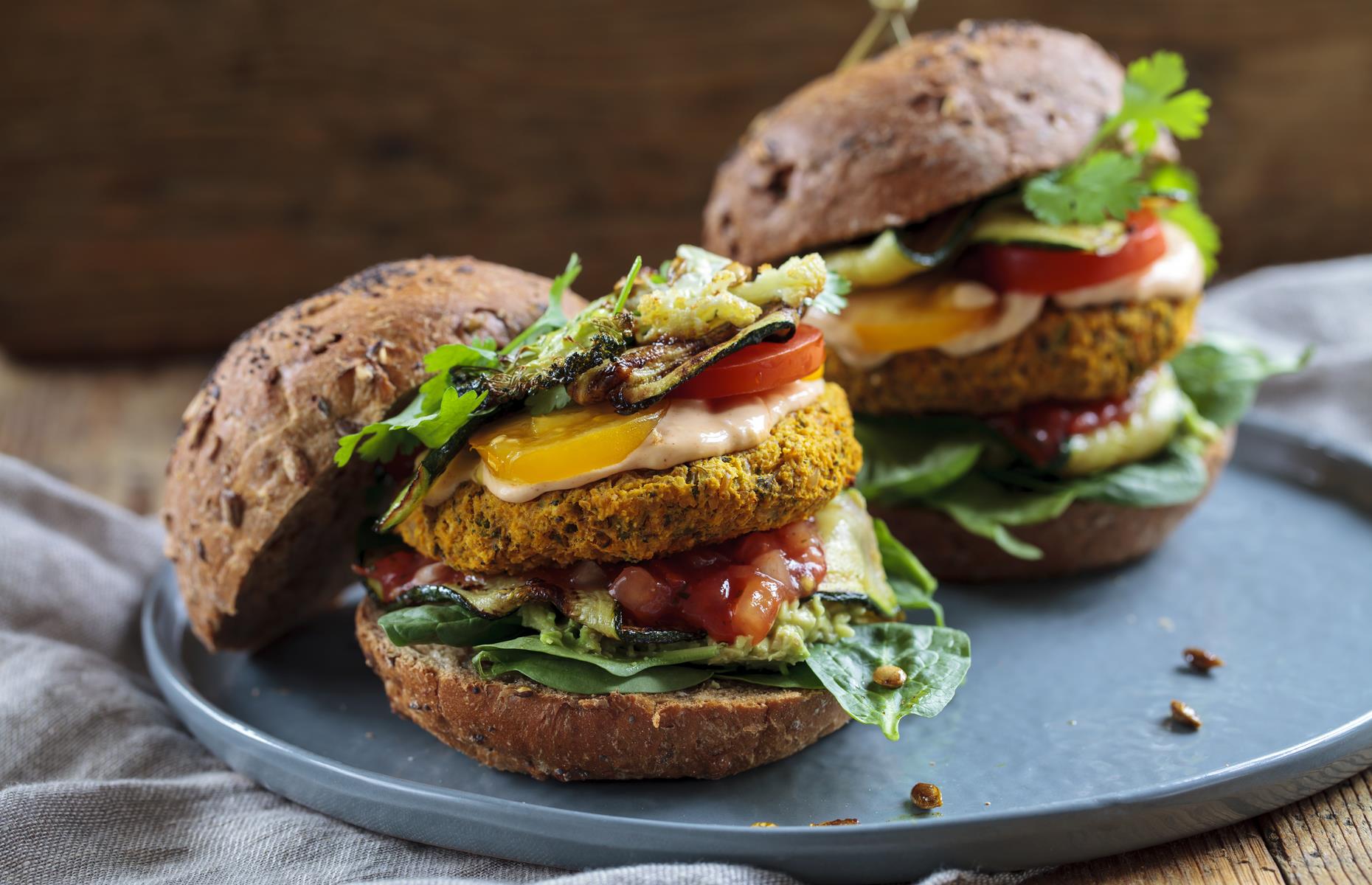 30. Veggie burgers