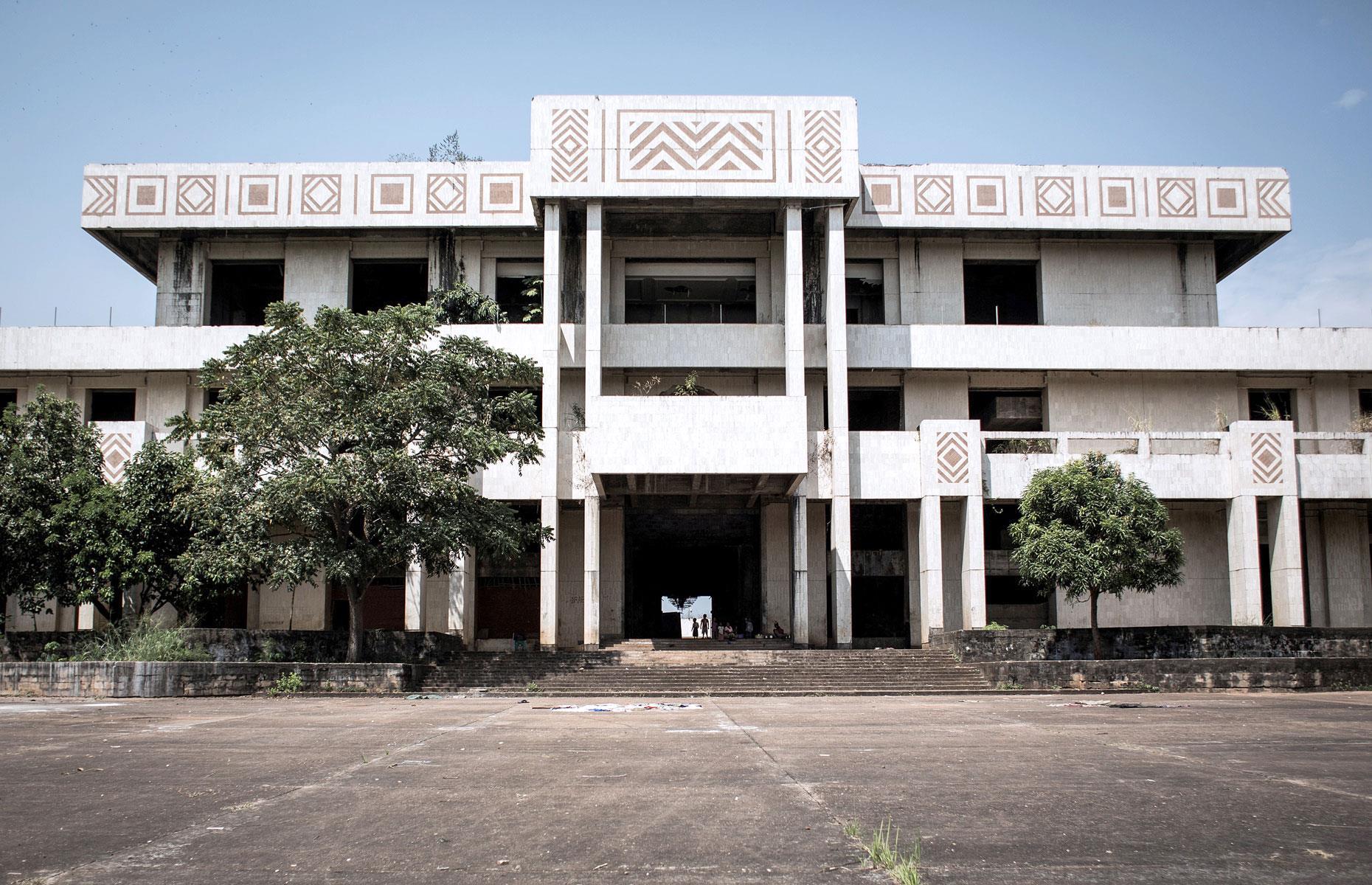 Magnificent mansions left to languish