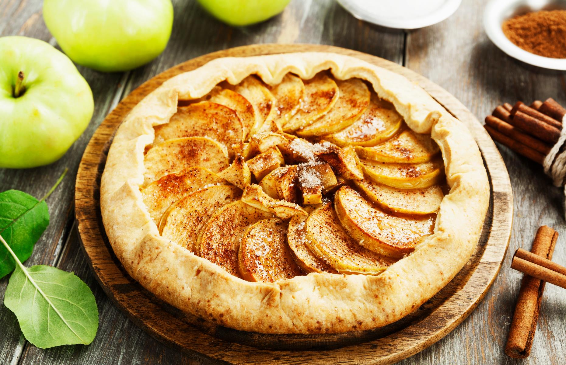 Apple galette