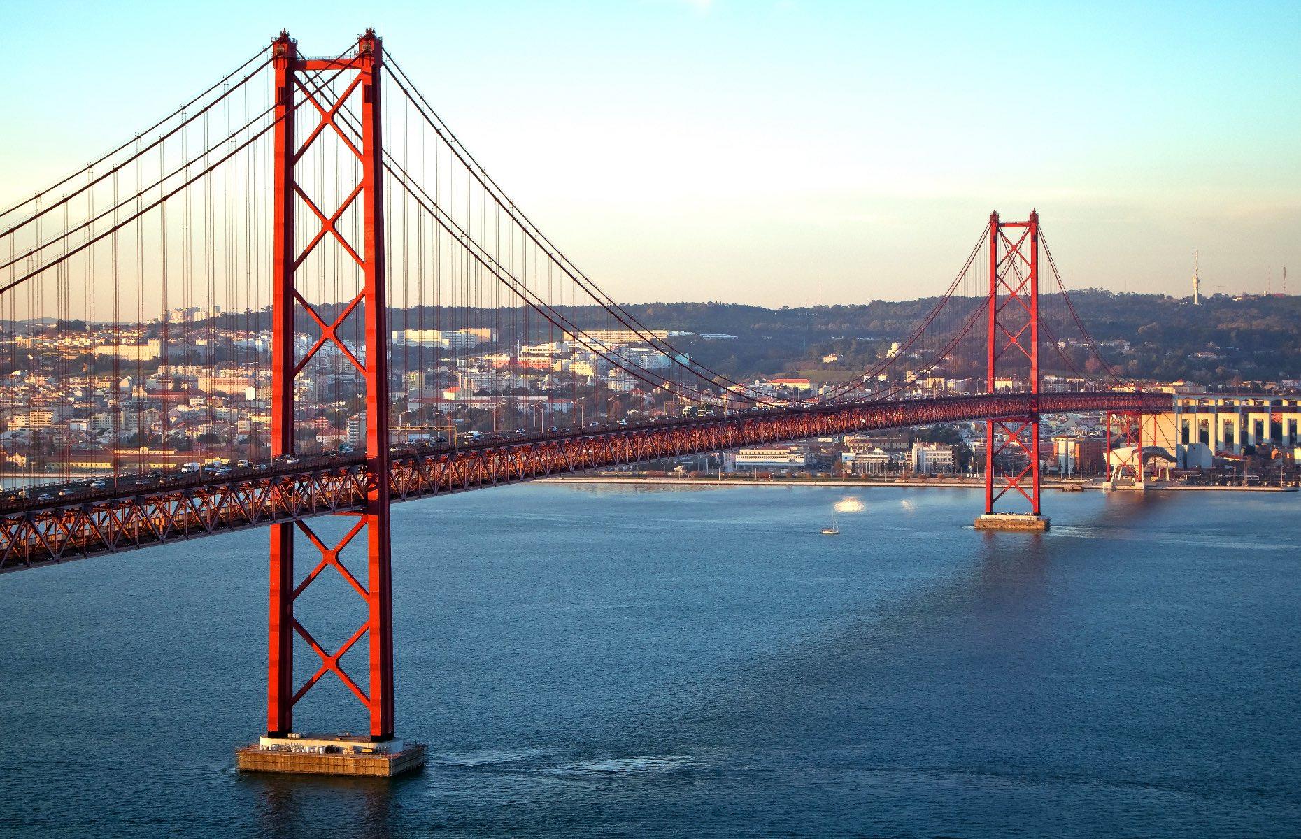15. 25 April Bridge, Lisbon, Portugal