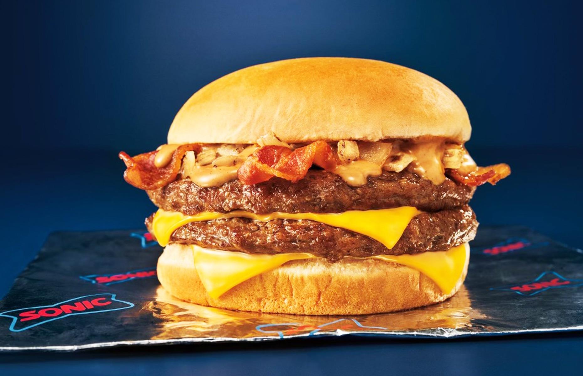 16. Peanut Butter and Bacon Cheeseburger, Sonic Drive-In, USA