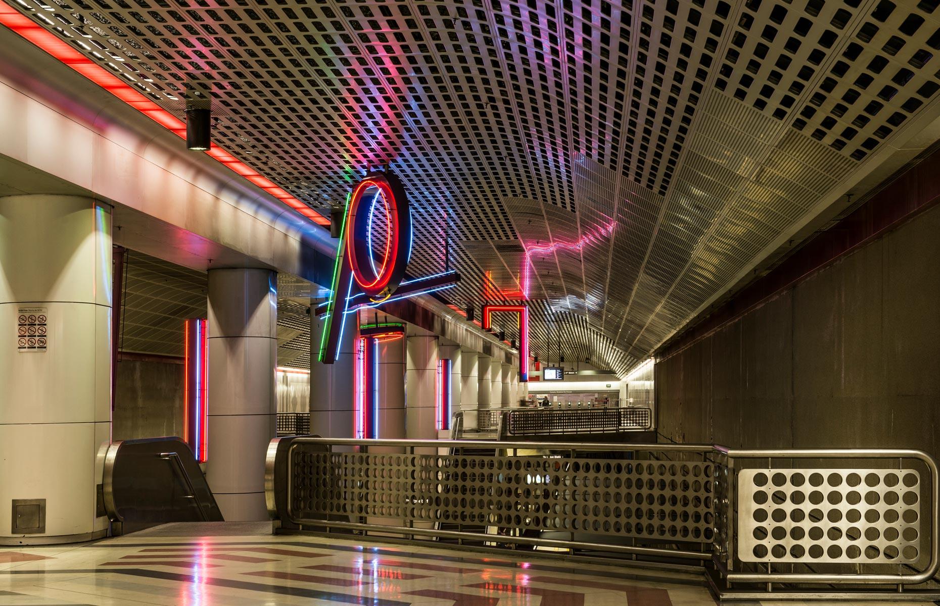 Pershing Square Station, Los Angeles, California, USA: Maniac (2012)