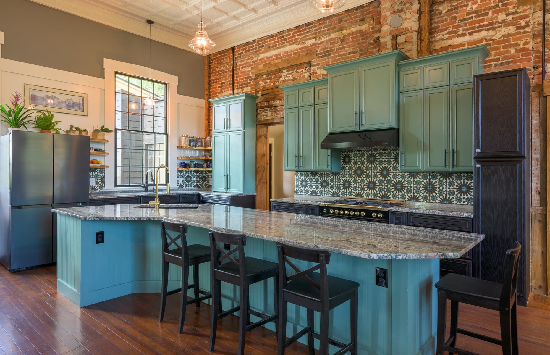 A fitting kitchen