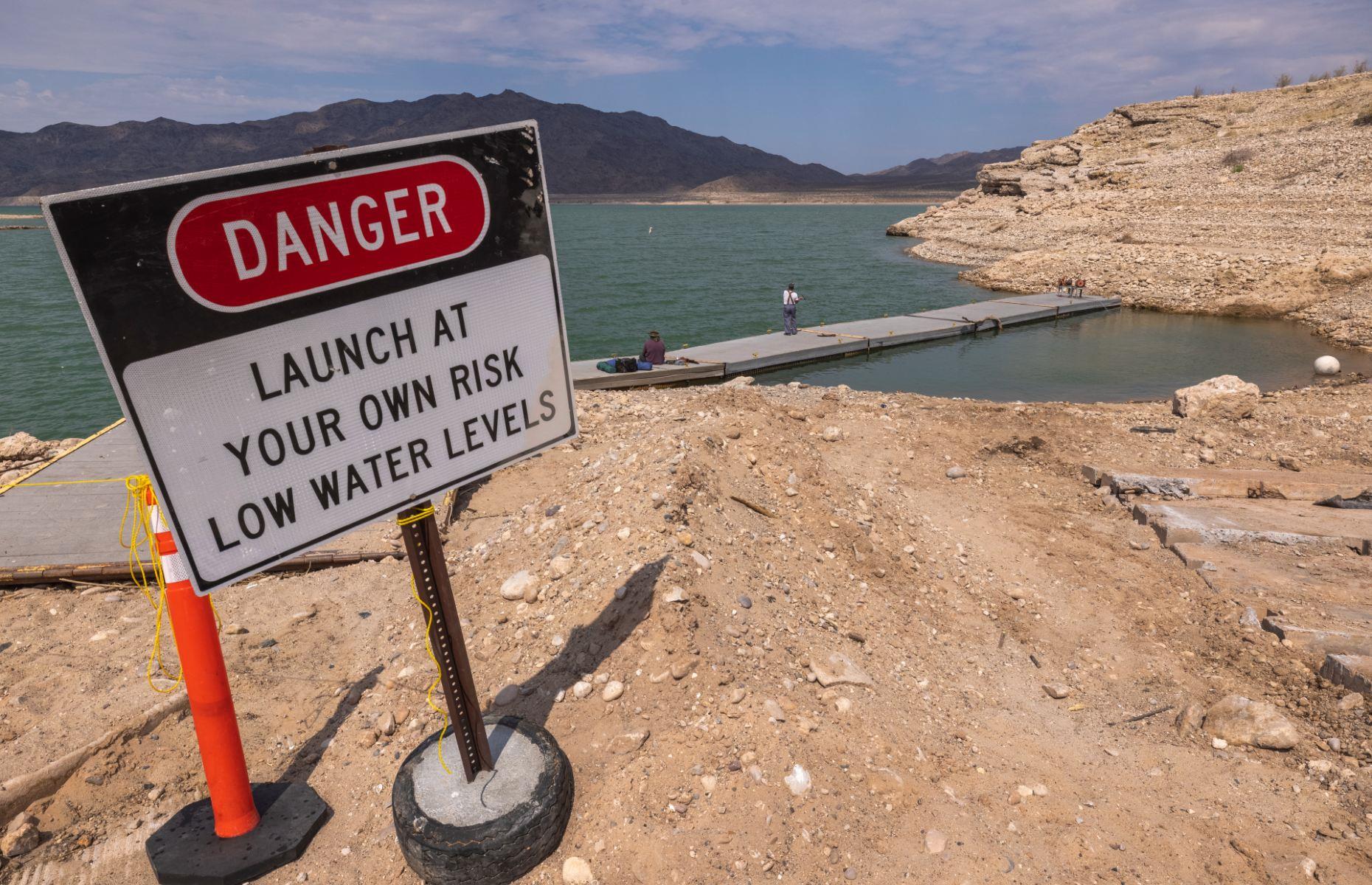 The low water levels continue to reveal dark secrets