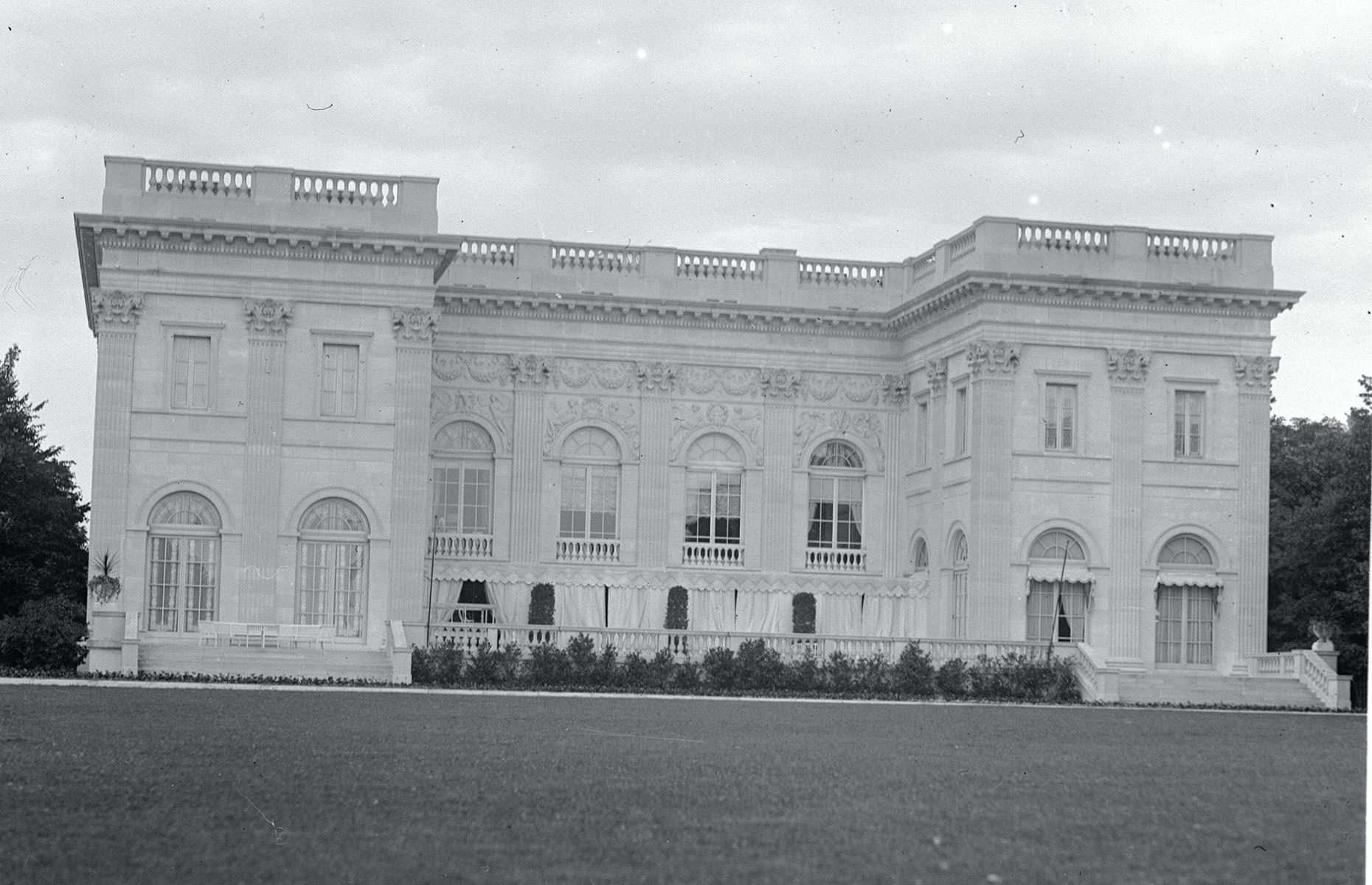 1890s: The Newport mansion of Marble House