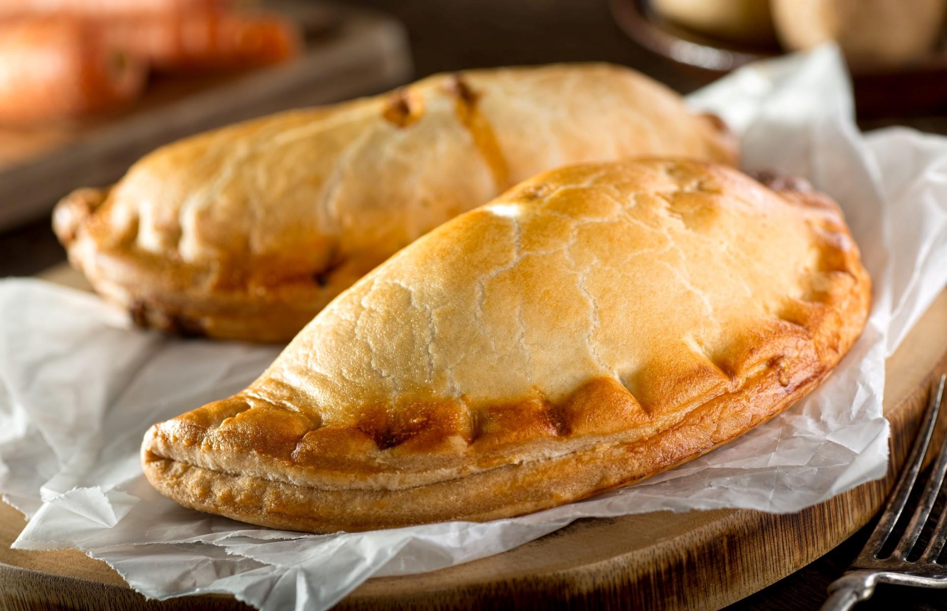 34. Cornish pasty, Inglaterra, Reino Unido