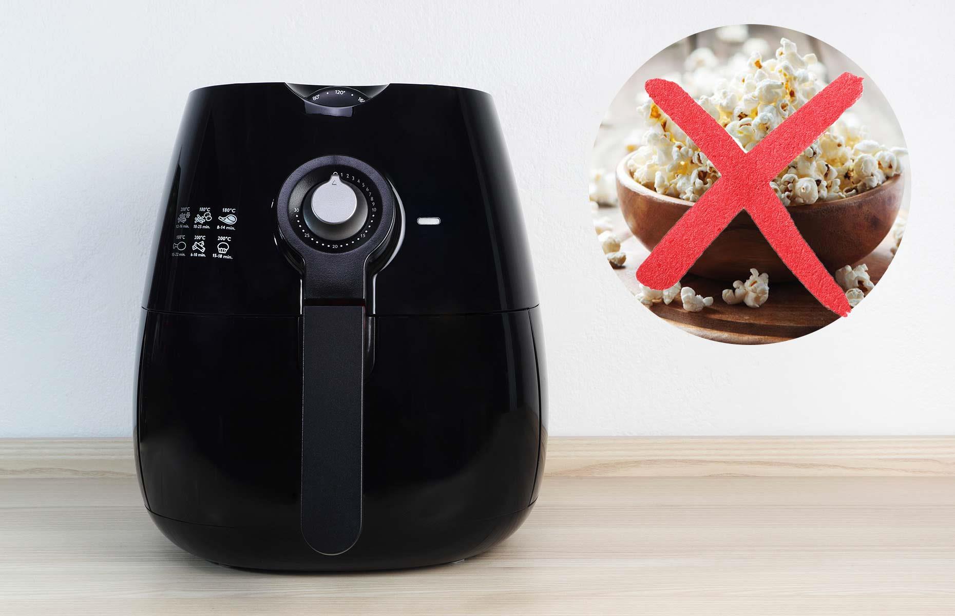Air fryer errors