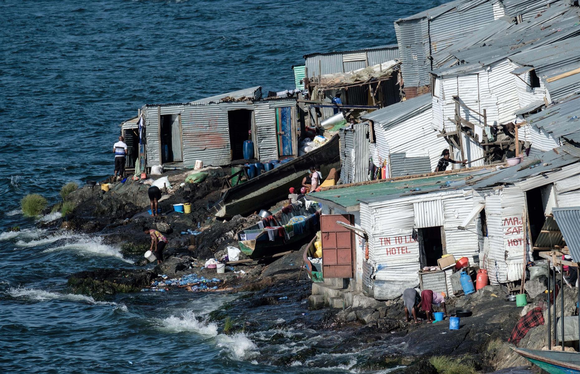 Migingo Island, Lake Victoria, Africa
