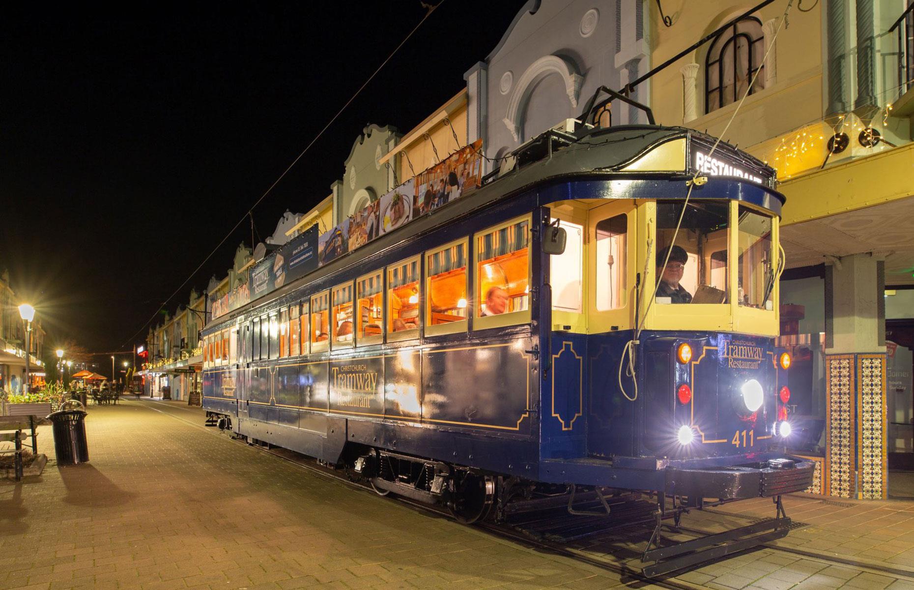 The Christchurch Tramway Restaurant, Christchurch, New Zealand
