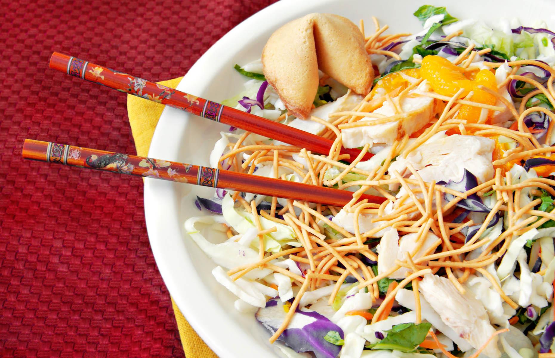 1980s: Chinese chicken salad
