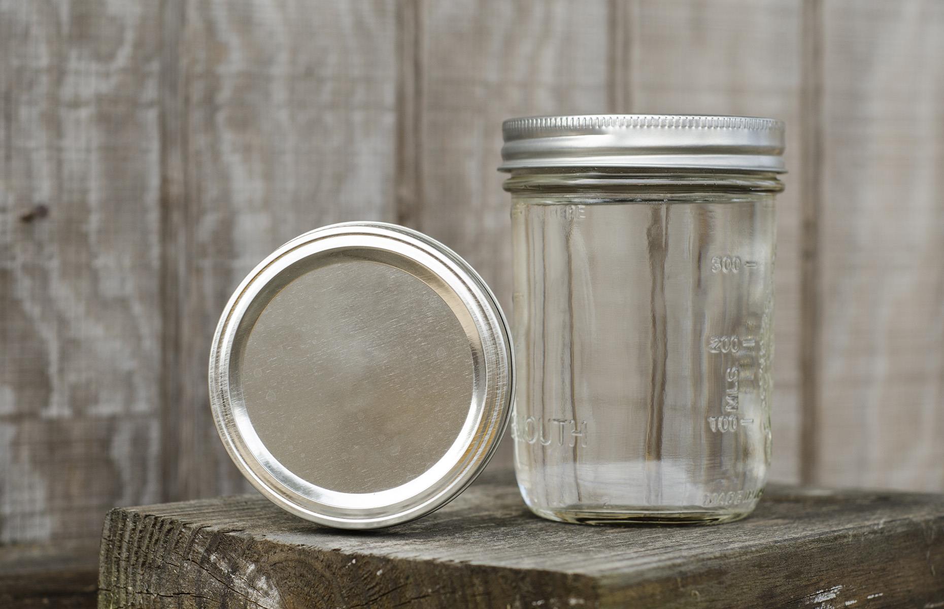 Store excess paint in Mason jars
