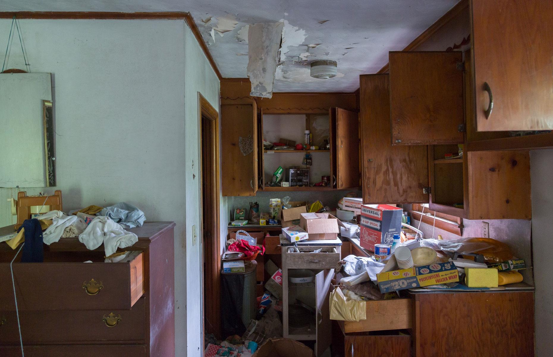 Ramshackle room
