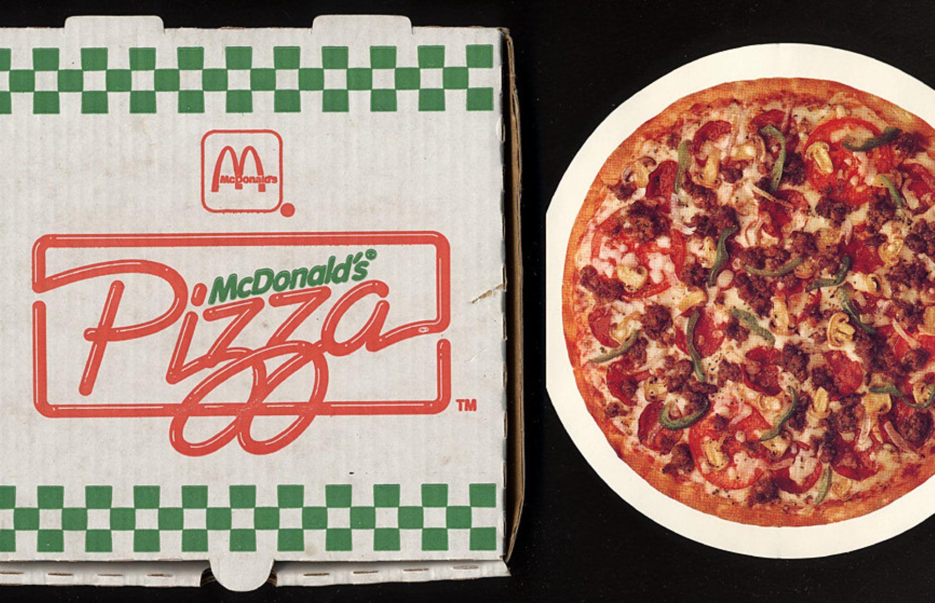 9. McDonald's Pizza