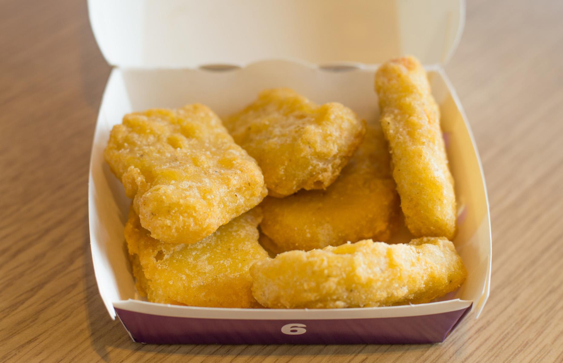 McDonald’s chicken nuggets come in four shapes