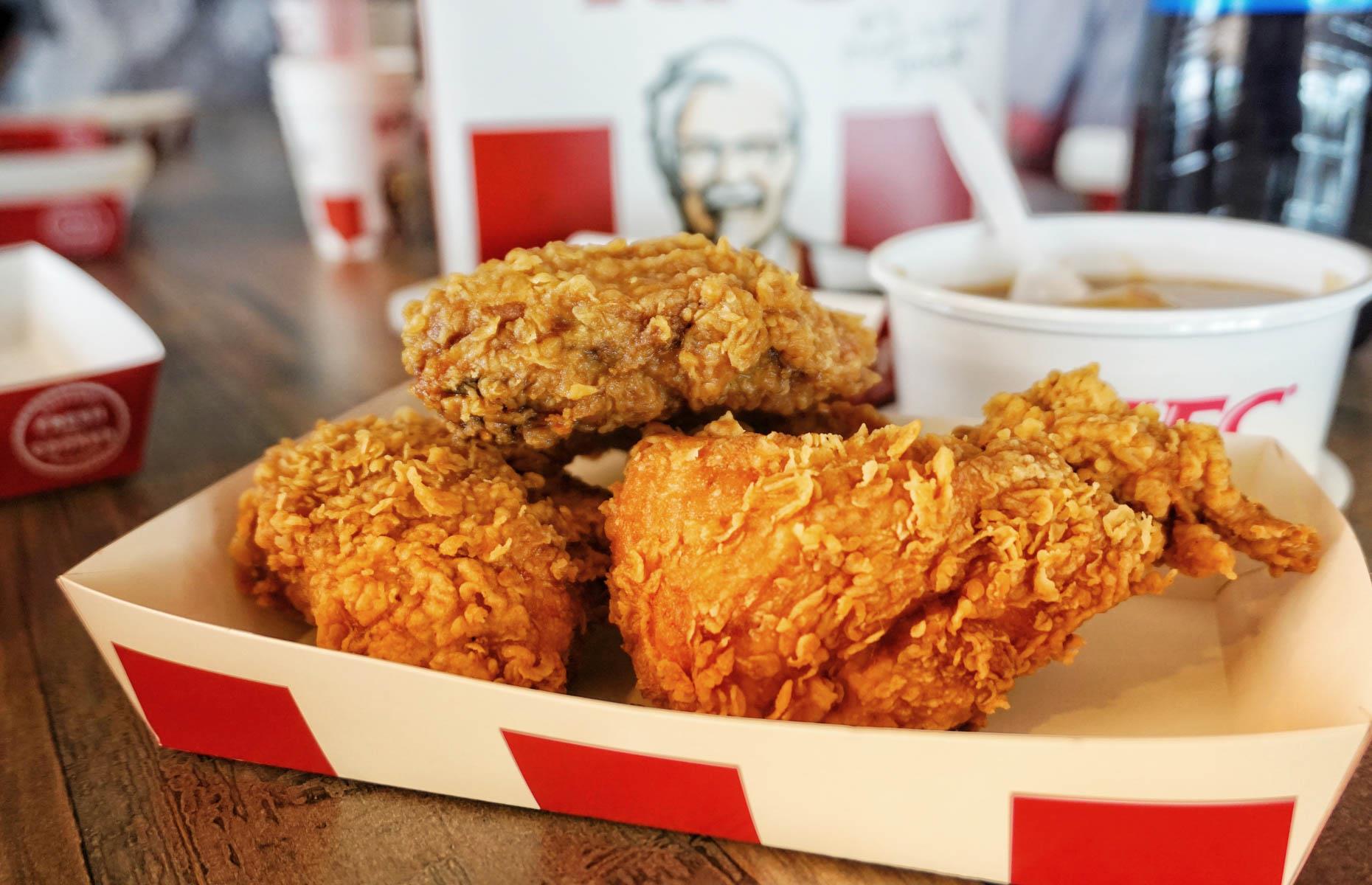 15. KFC uses genetically engineered chickens