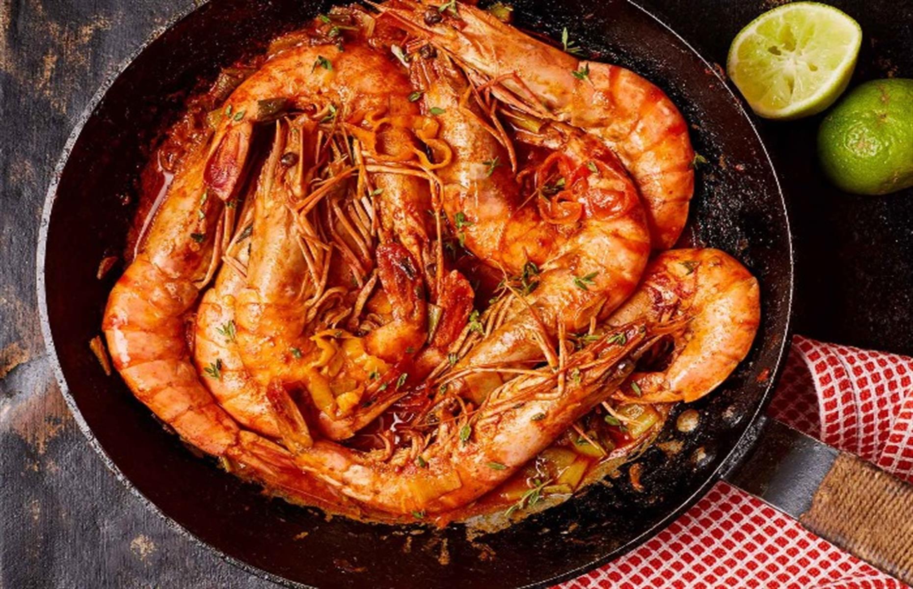 Jamaican pepper shrimp