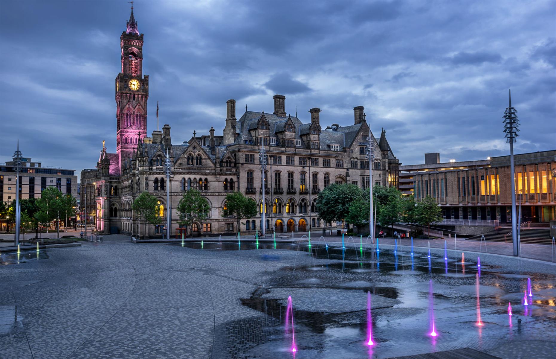 Bradford's historic city square