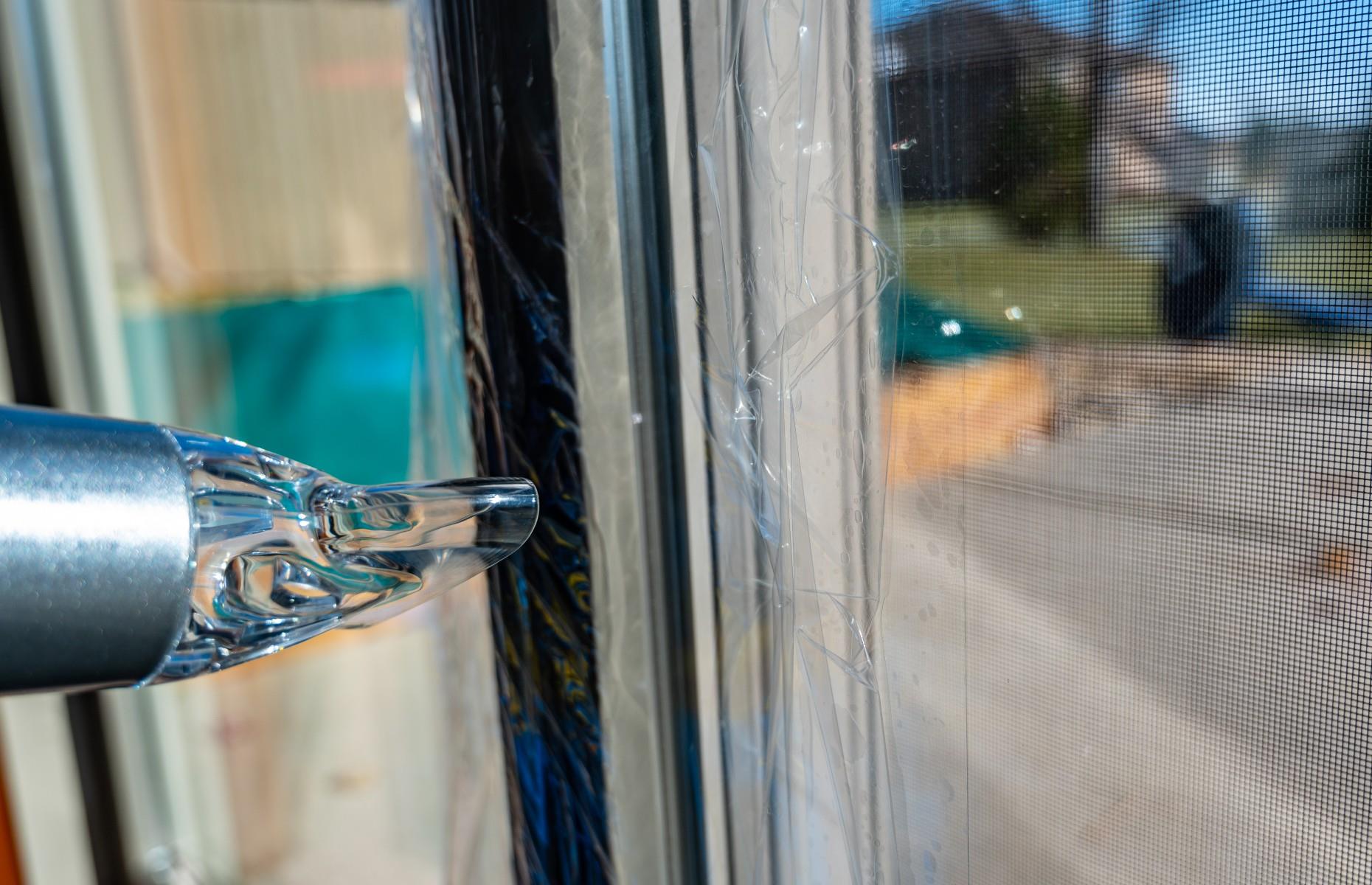 Shrink-wrap your windows