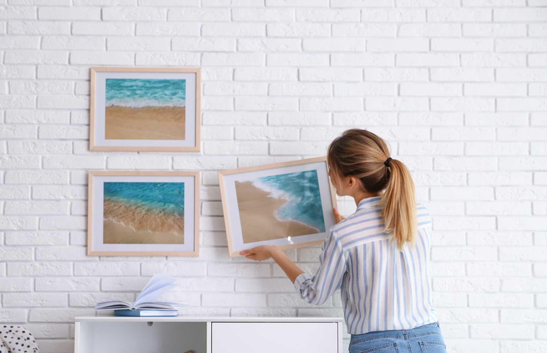 Try this: hang pictures on a wall