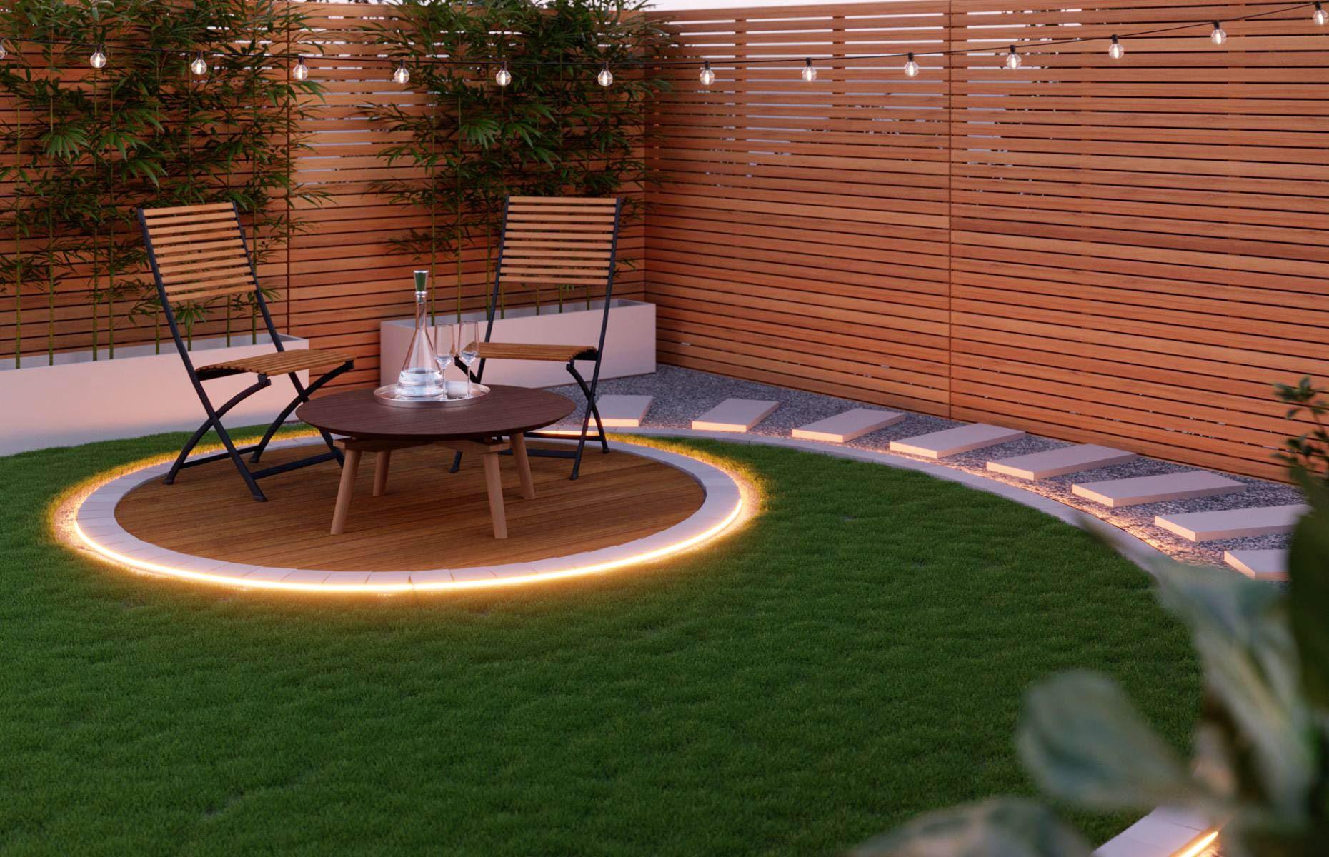 Glow up your garden with outdoor lighting
