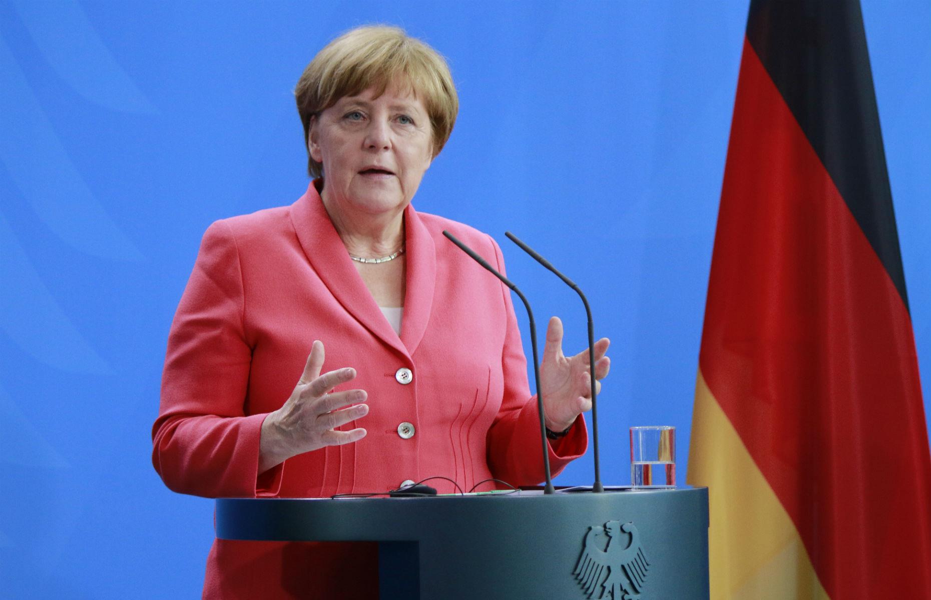 Angela Merkel, former Chancellor of Germany: Barmaid 