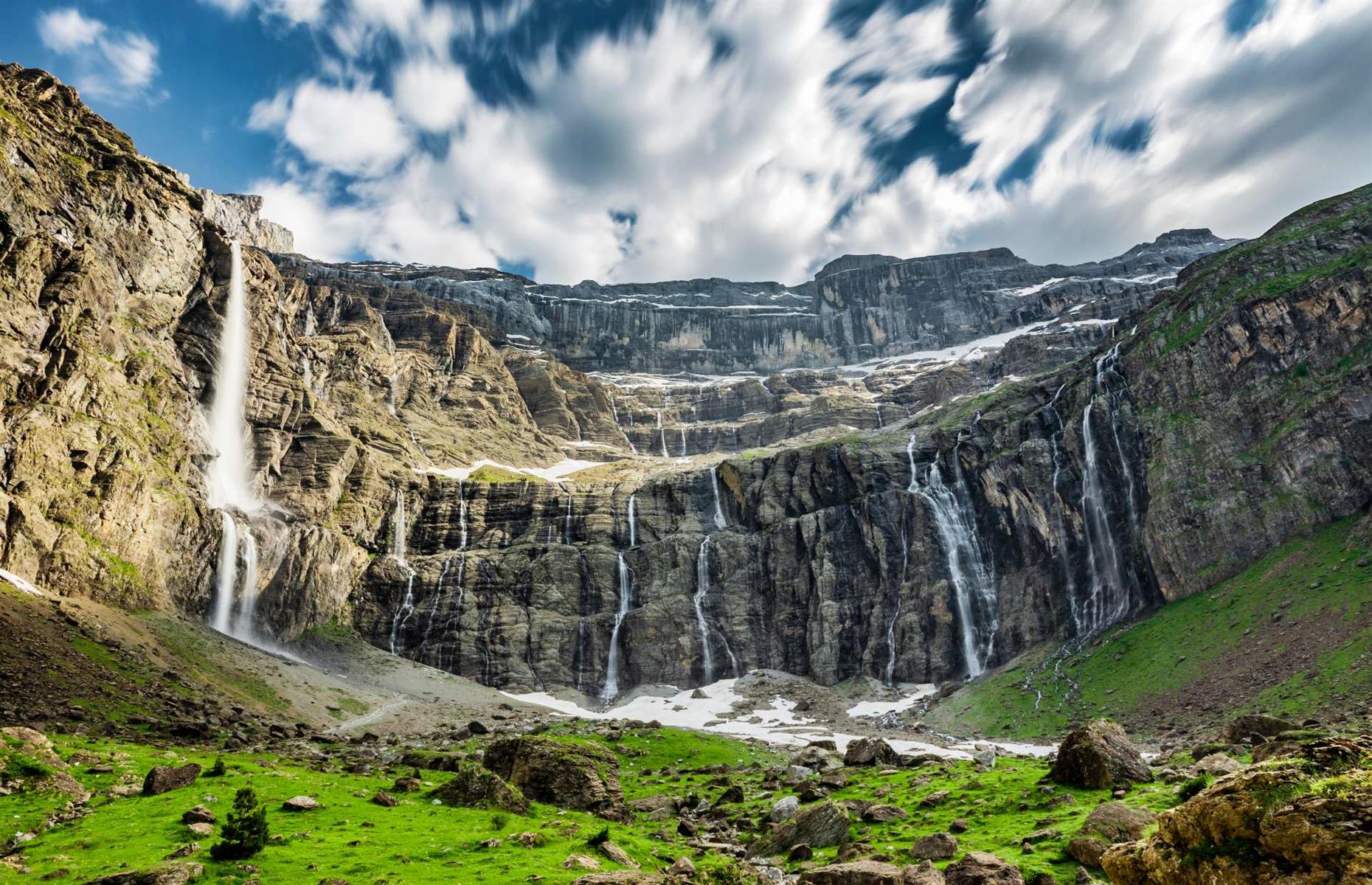 Waterfalls of Gavarnie, France