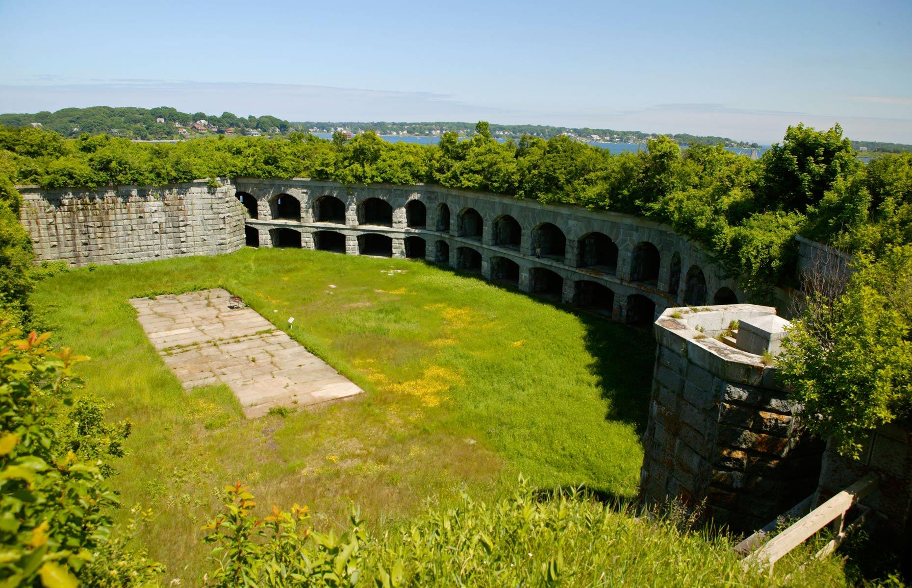 Maine: Fort Gorges, Casco Bay