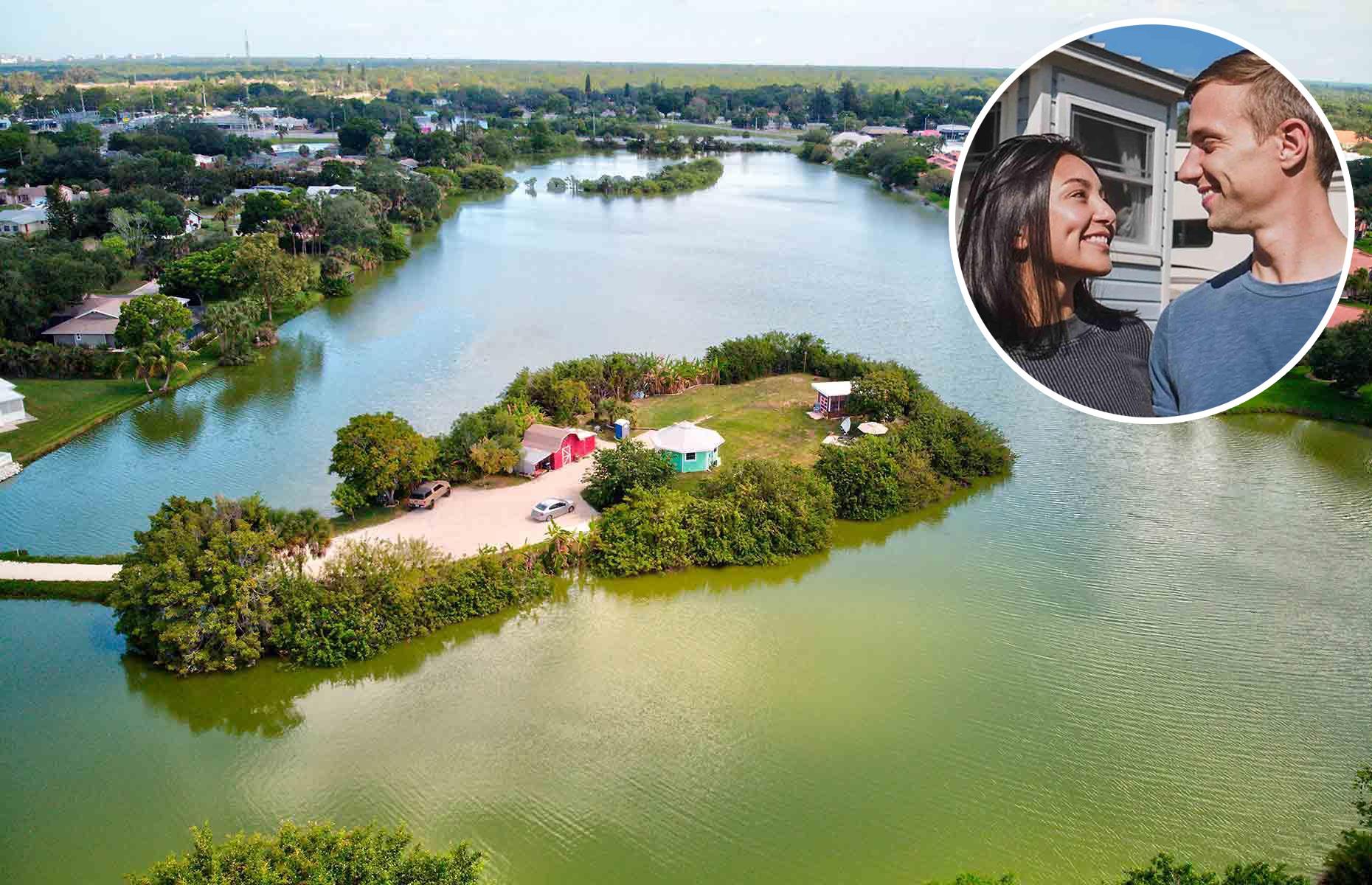 Living large in a tiny private paradise